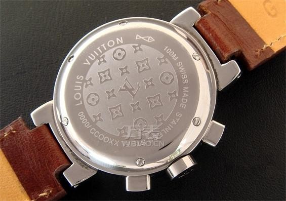 LV路易威登棕色自动计时码表 体现高品质生活哲学 _万表网