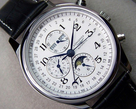 浪琴八针月相,传统工艺和现代艺术的完美糅合