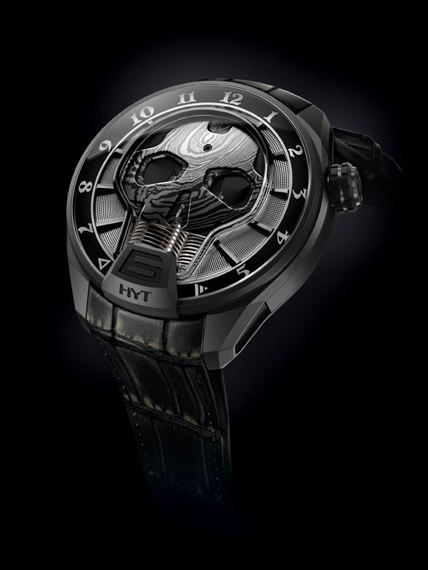 2015年HYT推出Skull Bad Boy腕表 全新黑色