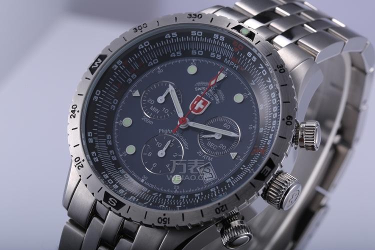 【瑞士军表1737价格及图片】正品Swiss Military空军Luftwaffe系列男士石英手表怎么样_万表网